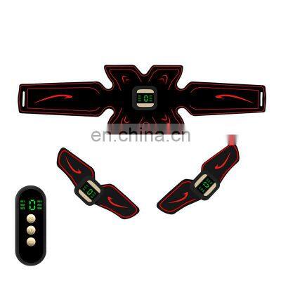 ABS Abdominal Muscle Trainer EMS Stimulator Toning Belt Smart Fit Training Set photo-2