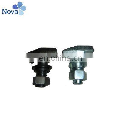 Elevator Shaft Components T Type Forged Rail Clip Casting Sliding Rail Clip photo-3