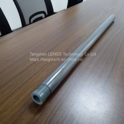 NSiC Thermocouple Protection Tubes, Nitride Bonded Silicon Carbide Ceramic Tubes, Advanced NSiC Heating Protective Tubes