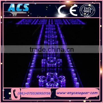 Swimming Pool LED Lights Stage /Glass LED display stage