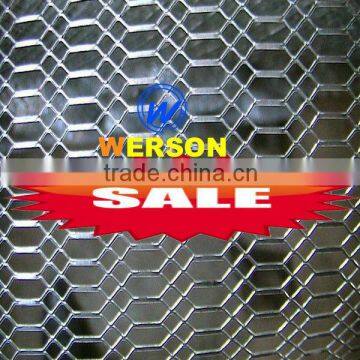 senke hexagonal and diamond pattern Expanded Metal Mesh used for Partition wall,outdoor wall