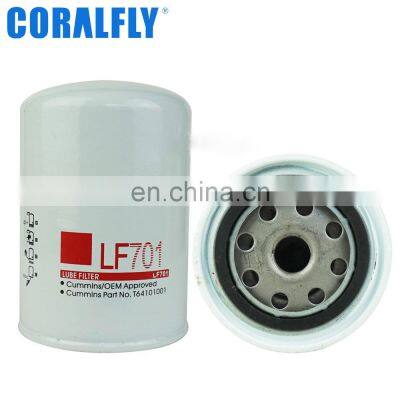 Coralfly oil filter PF2201 26544003 503786 2654403 155955 LF701 57247 4840740 526249