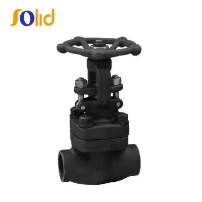 Class150~2500 API A105 800lb Forged Steel Socket Weld SW Bolted Bonnet Connection Gate Valve