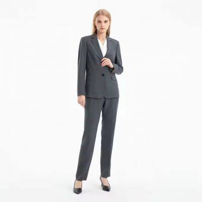 Ready to Ship Beautiful Colors 50% Wool 50%poly Worsted Wool Suiting Fabric photo-5