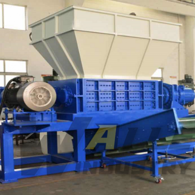 Plastic Metal Scrap Shredder Machine for Sale Price Manufacturer in China Two Shaft Shred Machine photo-3