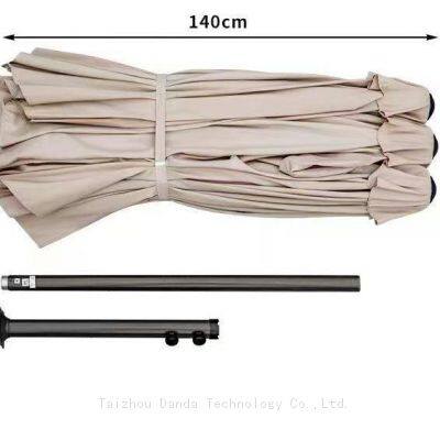 3 Head Steel Umbrella Waterproof and Sunshade photo-5