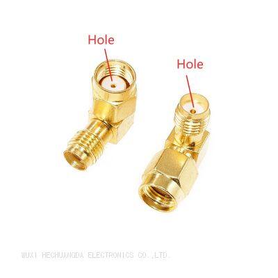 Right Angle RF Coaxial adapter SMA-JKW connector Bend 90 Degree