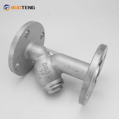 [Ruoteng] Simple Structure Complete Specifications Water Oil Gas Normal Temperature SS304 Internal Flanged Y-Strainer photo-4