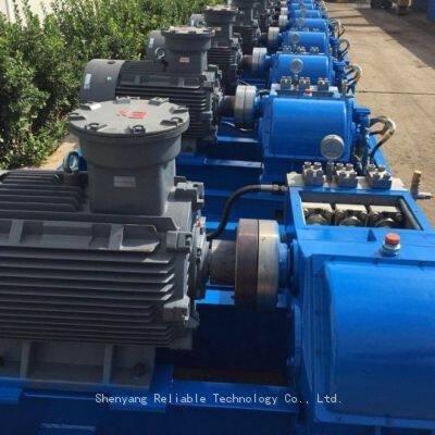 195lpm to 480lpm Large Water Flow High Pressure Water Jet Pumps Oilfield High Pressure Water Deliver Cleaning Pump