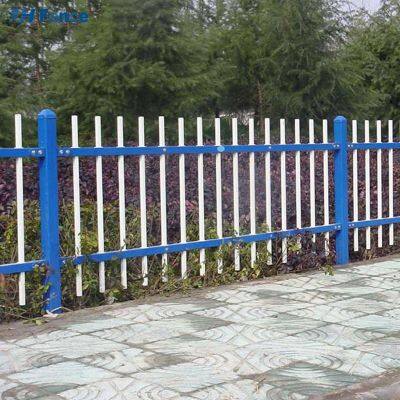 Углеродистая сталь, экологически чистая порошковая окраска, термообработка, современный защитный наружный забор, решетка, устойчивый к грызунам и гниению садовый ворота