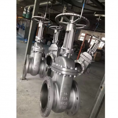 Factory Sale ANSI 150LB/300LB WCB Cast Steel Rising Stem Flange WCB Gate Valve photo-6