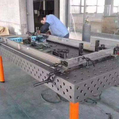 Junyuan steel structure высокоточная платформа сварки гражданской обороны HT250 и платформа сварки манипулятора, в наличии большой запас
