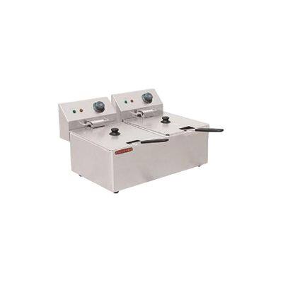 Electric Double Tanks Fryer for Fast Food Chains and Catering Services