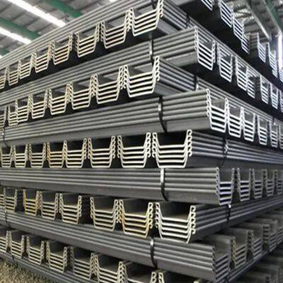 High Quality Type II Carbon Hot Rolled U-Shape Steel Sheet Pile 600*210*18mm 12m Length Good Price for Steel Profile photo-4