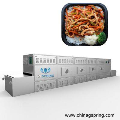 High Efficiency Industrial Microwave Oven for Fast Food Processing
