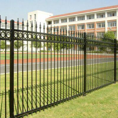 Panel de valla metálica de estilo europeo portátil para privacidad y seguridad del jardín