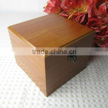 Natural wooden Cake box / Customized Wooden gift box / Hand made wooden packaging box