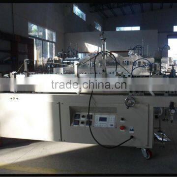 PVC PET PP Semiautomatic Plastic Box Gluing Machine