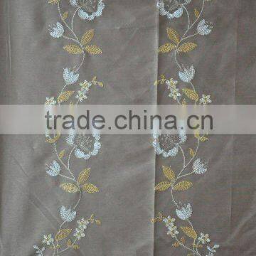 FAUX SILK EMBROIDERY FABRIC