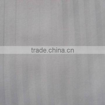 100% cotton 1cm sateen stripe hotel bedding fabric