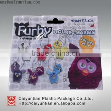 cute Toy Bag,fashion embossed plastic bag for toy