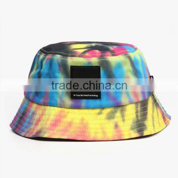 Popular Cheap Blue Camo Wholesale Bucket Hats for Headwear and Promotion photo-2