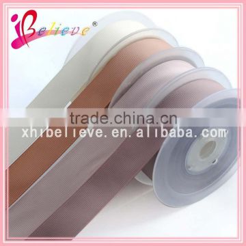 Wholesale brand promotion environmental grosgrain fabric ribbon