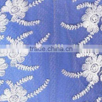 embroidery net lace for wedding dress