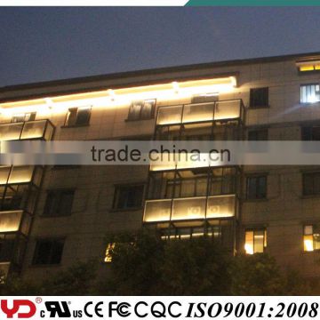 IP68 fireproof V-0 CE UL approved high brightness wall washer LED for building