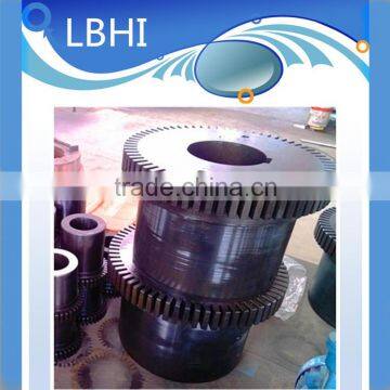 1800Nm flexible coupling for belt driven conveyor bearing