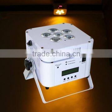 2015 High Power 6pcs 6in1 RGBWA+UV LED Par Lighting for DJ photo-6