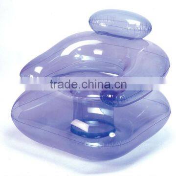 Pvc Inflatable Sofa Chair, Inflatable Sofa Chair in Transparent Color photo-3