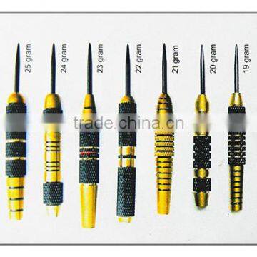 Brass Dart Barrels Office Dart Board Game