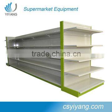gondola supermarket shelfdouble-side supermarket shelf with flat back pannel,gondola shelving