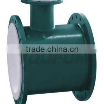 PTFE Lined TEE ( PP Lined TEE ) PO Lined Tee Eccentric type