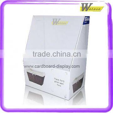 hot sale counter top cardboard display box for flowers