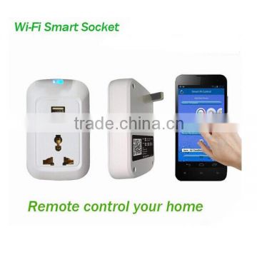 Android/iOS Long Distance Remote Control Wifi Smart Socket