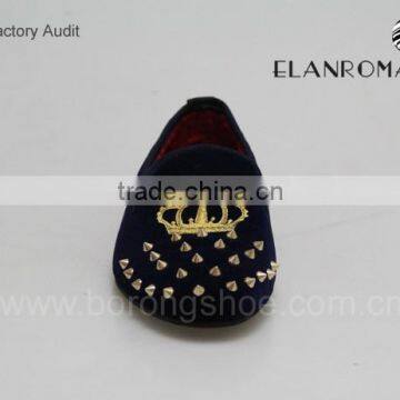 Slip-on Rivet and Embroidery Men Loafers Shoes Flat Velvet Loafer for Men Quality Choice Most Popular photo-3