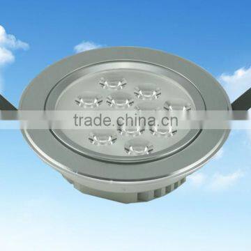 12w extruded aluminium led ceiling light fitting