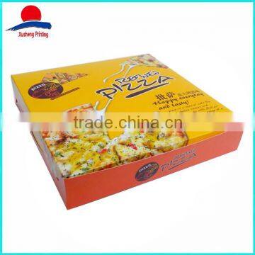 2016 New Style Frozen Design Corrugated Cardboard Pizza Box Print