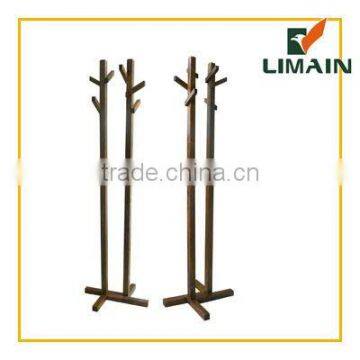 wooden coat rack,coat tree