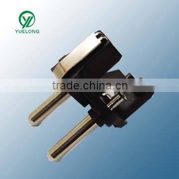 XY-A-003-2 2 pin round pin european plug