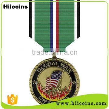 wholesale price ribbon custom medals