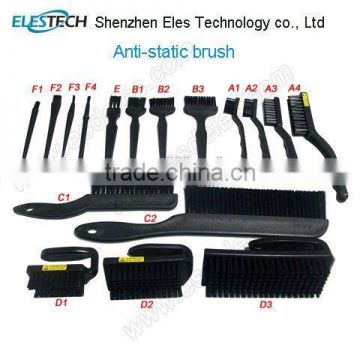 Conductive ESD Brush hard/soft bristle