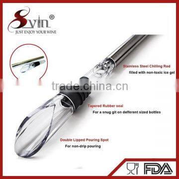 NT-PC01 Promotional Gift for Christmas Wine Cooler Stick Wine Chiller Sticks Metal Wine Chilling Sticks photo-2