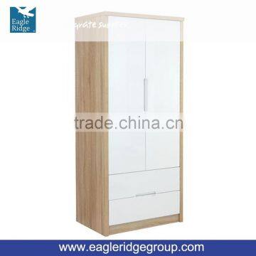 Antigua 2 Door 2 Drawer Wardrobe Made in China