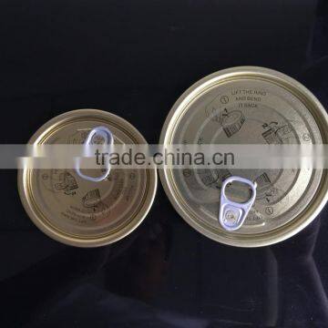 307# Easy Open Lid/TFS Lid/Tinplate Easy Open Lid/Aluminum Easy Open Lid