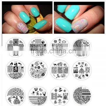 JQ nail art plates manicure template DIY stamping 75 designs