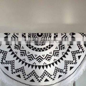 unique design cotton wall tapestry, towel with tassel