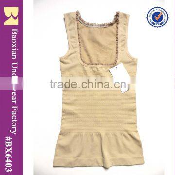 fashion lady sliming seamless vest